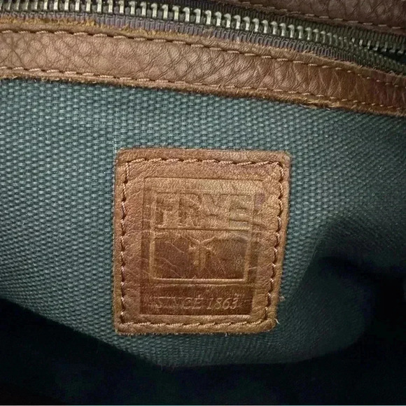 Frye Large Leather Drawstring Bag - Picture 13 of 16